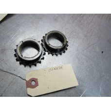 01K036 Crankshaft Timing Gear From 2008 TOYOTA CAMRY  2.4